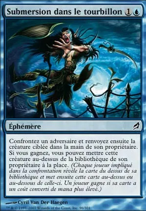 Submersion dans le tourbillon