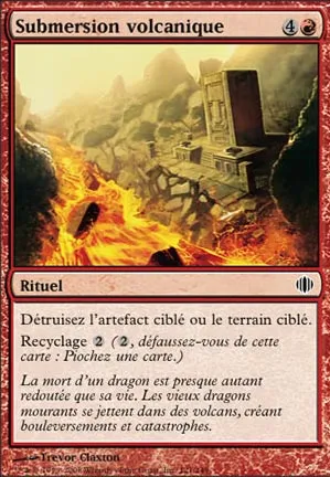 Submersion volcanique
