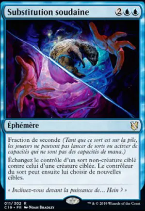 Substitution soudaine