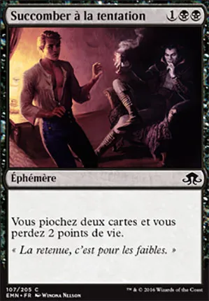 Succomber à la tentation