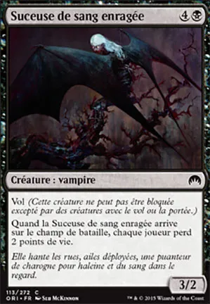 Suceuse de sang enragée