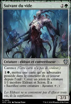 Suivant du vide