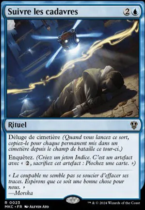 Suivre les cadavres