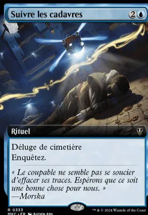 Suivre les cadavres