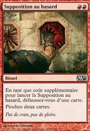 Supposition au hasard