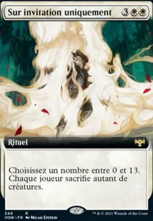 Sur invitation uniquement