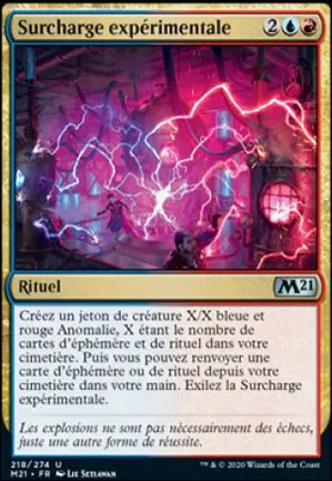 Surcharge expérimentale
