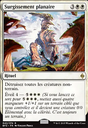 Surgissement planaire