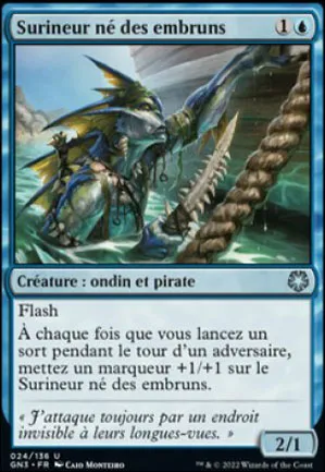 Surineur né des embruns