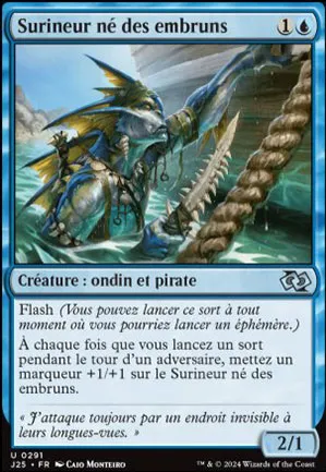 Surineur né des embruns