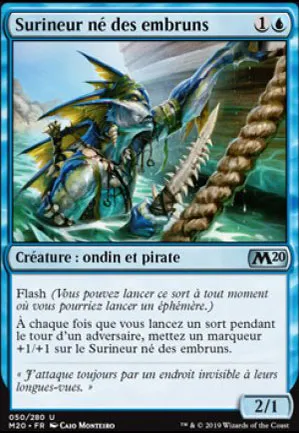 Surineur né des embruns