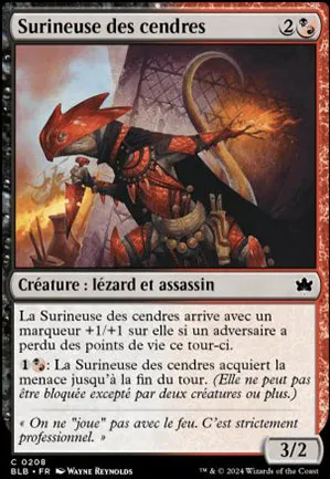 Surineuse des cendres