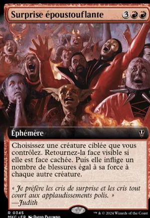 Surprise époustouflante