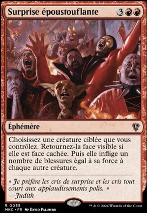 Surprise époustouflante