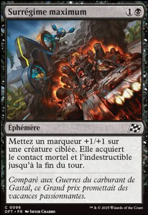 Surrégime maximum
