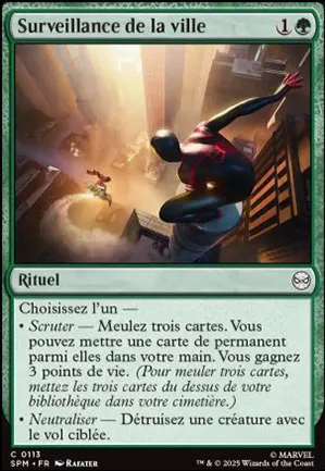 Surveillance de la ville