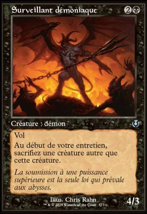 Surveillant démoniaque