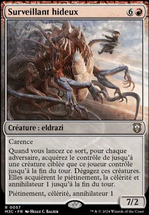 Surveillant hideux