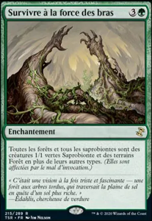 Survivre à la force des bras