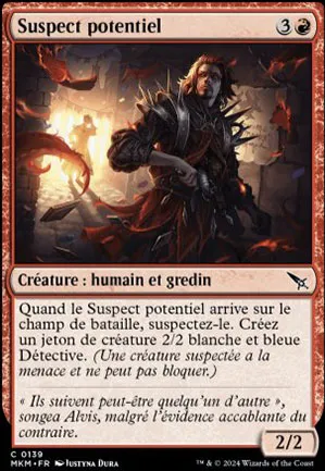 Suspect potentiel