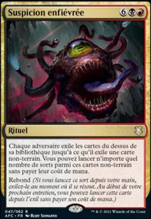 Suspicion enfiévrée