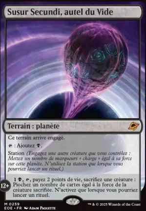Susur Secundi, autel du Vide
