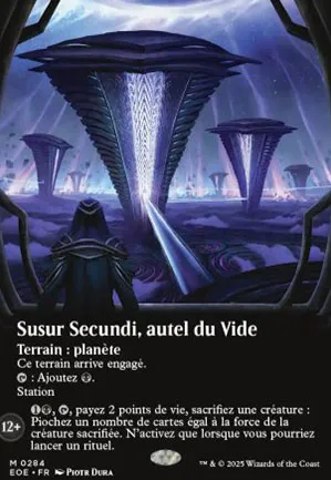 Susur Secundi, autel du Vide