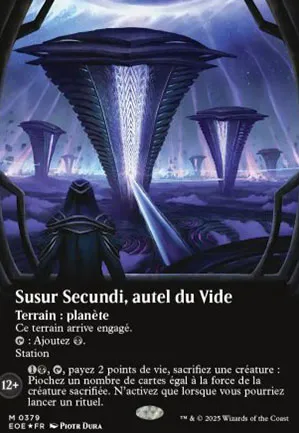 Susur Secundi, autel du Vide