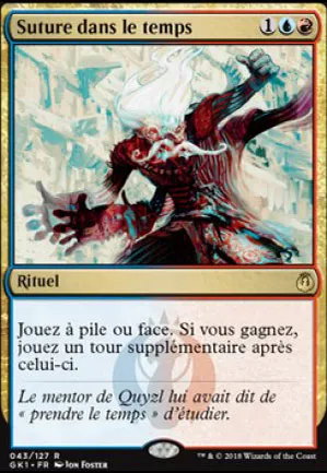 Suture dans le temps