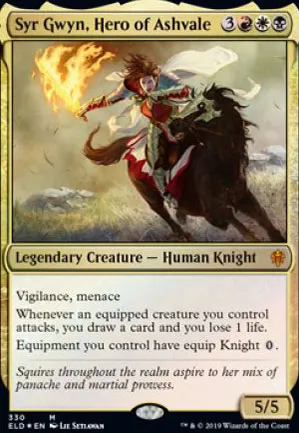 Syr Gwyn, héroïne de Cendreval