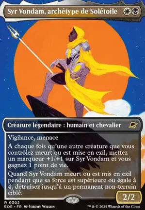Syr Vondam, archétype de Solétoile