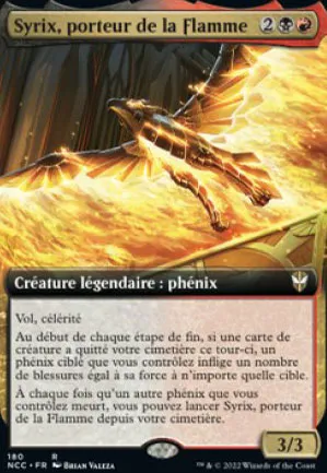 Syrix, porteur de la Flamme