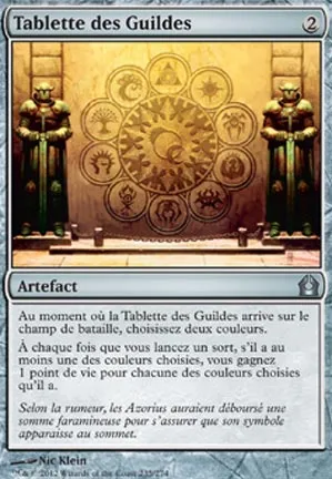 Tablette des Guildes