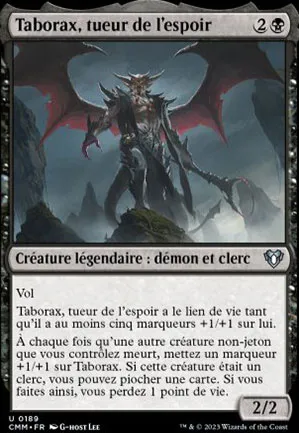 Taborax, tueur de l'espoir