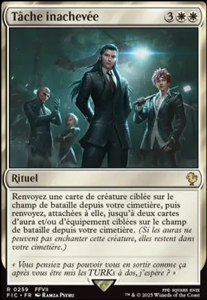 Tâche inachevée