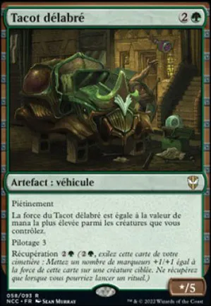 Tacot délabré