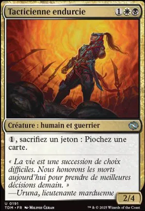 Tacticienne endurcie