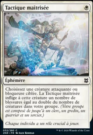 Tactique maîtrisée