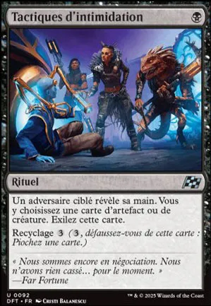 Tactiques d'intimidation