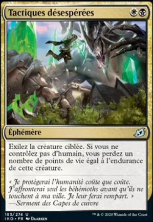 Tactiques désespérées
