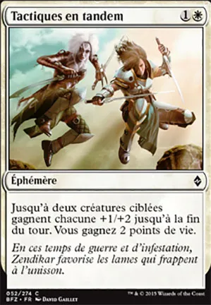 Tactiques en tandem