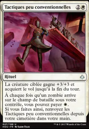 Tactiques peu conventionnelles