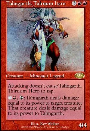 Tahngarth, héros talruum