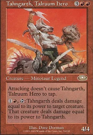 Tahngarth, héros talruum