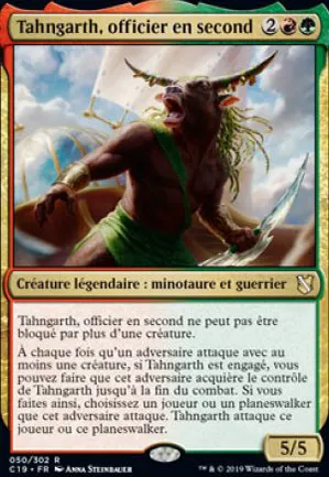 Tahngarth, officier en second