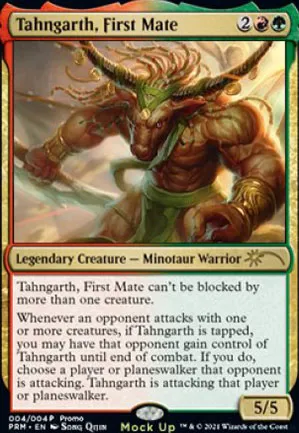 Tahngarth, officier en second