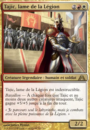 Tajic, lame de la Légion
