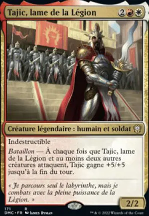 Tajic, lame de la Légion