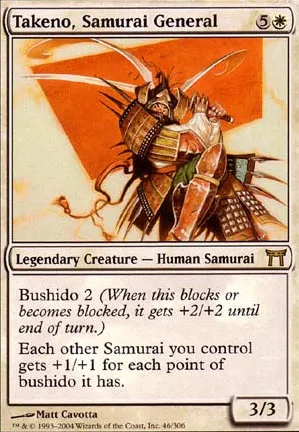 Takeno, général samouraï