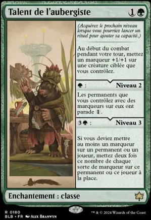 Talent de l'aubergiste